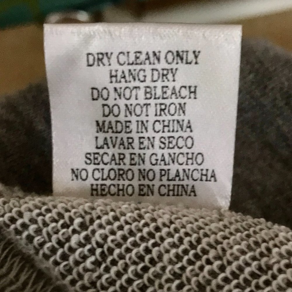 Unique Find Hi-Lo Hem Sweatshirt Top Ripped Sleeves S M L Heather Grey Crewneck - Picture 14 of 16